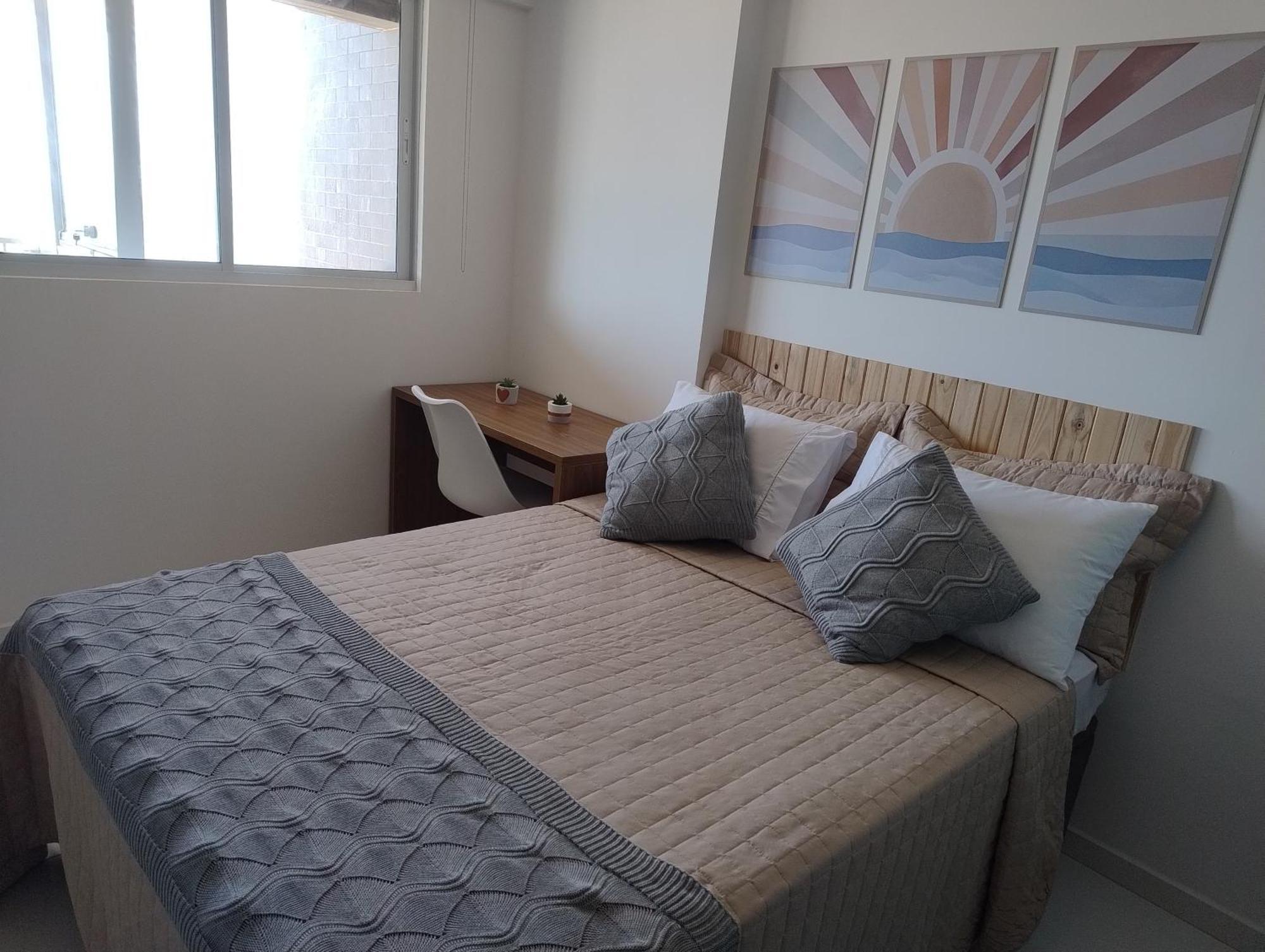 公寓 Vista Mar E Conforto Completo!